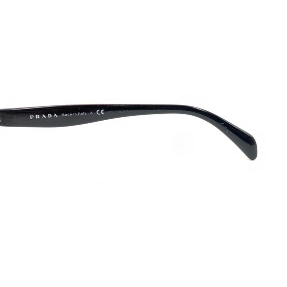 Prada VPR 65R 1BO-1O1 Black Silver Pink Eyeglasses Frames 53-16 140 Italy Women - Picture 9 of 12